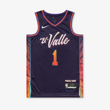 Devin Booker Phoenix Suns 2024 City Edition Swingman Jersey - Purple