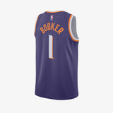 Devin Booker Phoenix Suns Icon Edition Swingman Jersey - Purple
