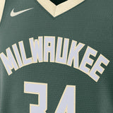 Giannis Antetokounmpo Milwaukee Bucks Icon Edition Swingman Jersey - Green