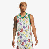 Giannis Floral Printed Dri-Fit DNA Tank - Pale Ivory