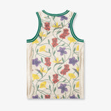 Giannis Floral Printed Dri-Fit DNA Tank - Pale Ivory