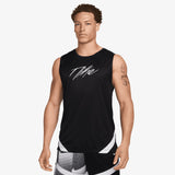 Icon Dri-FIT Tank - Black/White