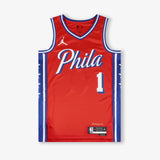James Harden Philadelphia 76ers Statement Edition Swingman Jersey - Red