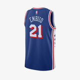 Joel Embid Philadelphia 76ers Icon Edition Swingman Jersey - Blue