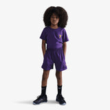 Kobe Dri-FIT Youth Shorts - Court Purple/University Gold