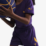 Kobe Dri-FIT Youth Shorts - Court Purple/University Gold