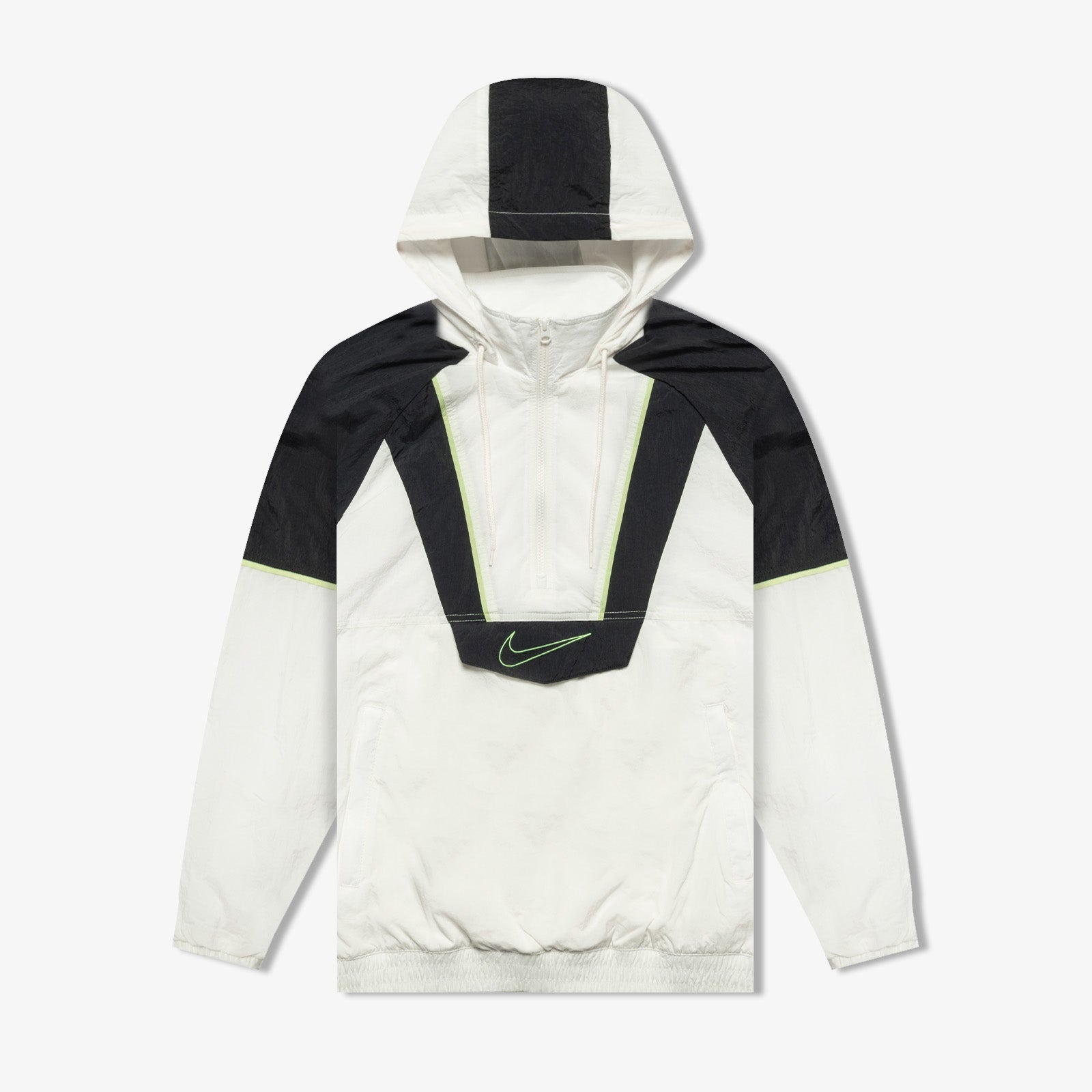 Nike Woven Pullover Jacket - Phantom/Black â Throwback