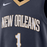 Zion Williamson New Orleans Pelicans Icon Edition Swingman Jersey - Navy