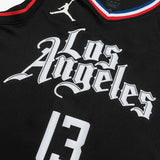 Paul George Los Angeles Clippers Statement Edition Swingman Jersey - Black