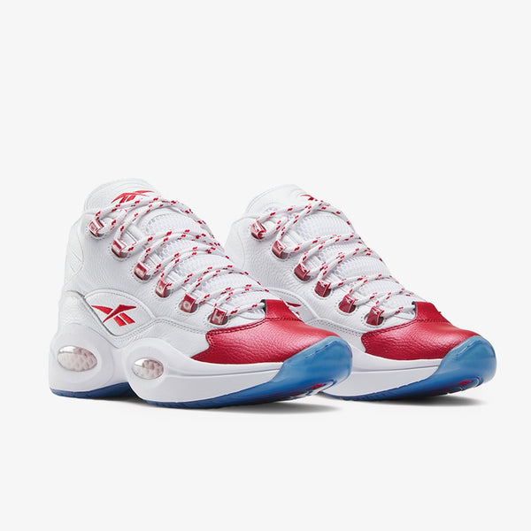 Reebok question best sale mid all red