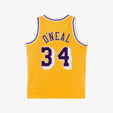 Shaquille O'Neal Los Angeles Lakers 96-97 HWC Youth Swingman Jersey - Yellow