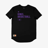 Sydney Kings 25/26 Courtside Lifestyle Short Sleeve T-Shirt - Black