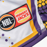 Sydney Kings NBL Indigenous Authentic Shorts - White