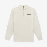 Fundamentals 1/4 Zip Sweatshirt - Bone
