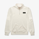 Throwback Icon 2.0 Quarter Zip Sweatshirt - White Chocolate