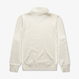 Throwback Icon 2.0 Quarter Zip Sweatshirt - White Chocolate