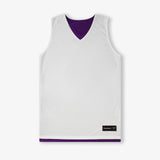 Throwback Pro Reversible Jersey - Purple/Blanc