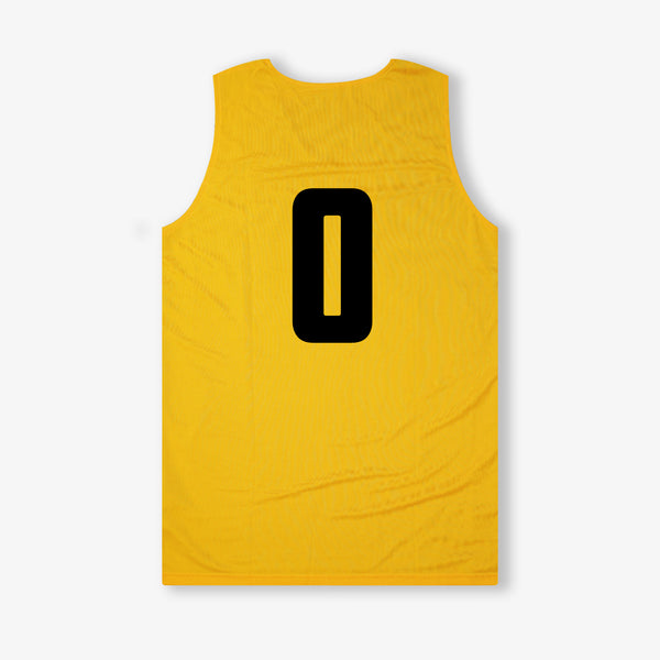 Elite Game Reversible Jerseys (Team Pack) - Gold/Black - Throwback