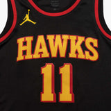 Trae Young Atlanta Hawks Statement Edition Swingman Jersey - Black