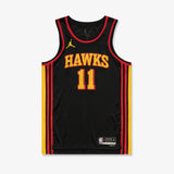 Trae Young Atlanta Hawks Statement Edition Swingman Jersey - Black