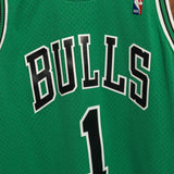 Derrick Rose Chicago Bulls 08-09 St Patrick's HWC Swingman Jersey - Green