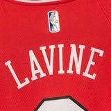Zach LaVine Chicago Bulls City Edition Swingman Jersey - Red
