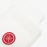 WOW Crew Socks - White
