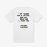 JB 'Attitude Is All' T-Shirt - White