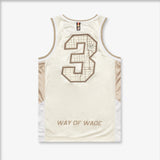 Wade Hall Of Fame Jersey - Cream