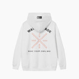 Wade 'Make Your Own Way' Hoodie - White