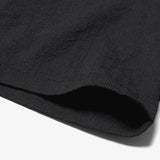 Wade Mirrored Logo Seersucker T-Shirt - Black