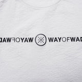 Wade Mirrored Logo Seersucker T-Shirt - Grey