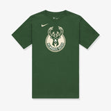 Milwaukee Bucks Essential NBA Logo T-Shirt - Green