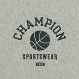 Clubhouse Logo Crew Sweatshirt - Grey Marle