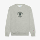 Clubhouse Logo Crew Sweatshirt - Grey Marle