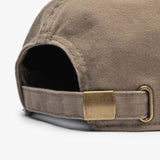 Throwback Icon Strapback Cap - Washed Coffee