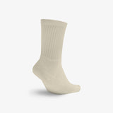 Logo Crew Socks - Ecru