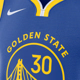 Stephen Curry Golden State Warriors Icon Edition Swingman Jersey - Blue