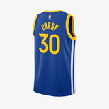 Stephen Curry Golden State Warriors Icon Edition Swingman Jersey - Blue
