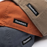 Throwback Icon Strapback Cap - Washed Coffee
