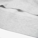 Reverse Weave Small C Hoodie - Silver Grey