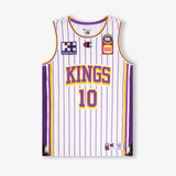 Xavier Cooks Sydney Kings NBL Away Authentic Jersey - White