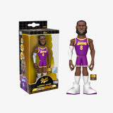 LeBron James Los Angeles Lakers City Edition Mixtape NBA 5" Vinyl Gold