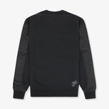 Jordan Flight MVP Graphic Fleece Crew-Neck Sweatshirt - Black