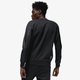 Jordan Flight MVP Graphic Fleece Crew-Neck Sweatshirt - Black
