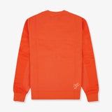 Jordan Flight MVP Graphic Fleece Crew-Neck Sweatshirt - Orange