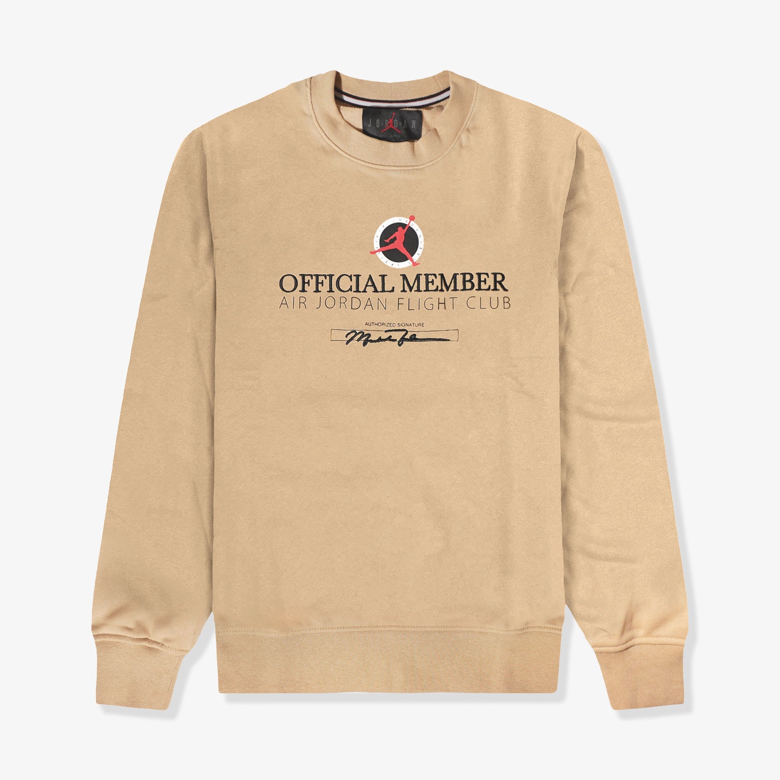 Jordan Flight MVP Official Members Crew Sesame – Throwback