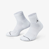 Jumpman Everyday Ankle Socks (3 Pairs) - White