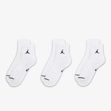 Jumpman Everyday Ankle Socks (3 Pairs) - White