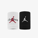 Jordan Jumpman Terry Wristbands - White/Black/Red